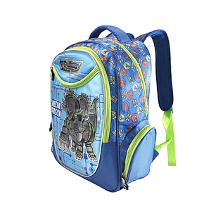 2020 Wholesale  High quality waterproof mochilas cartoon robot children backpacks school bags for boys kids student book bags