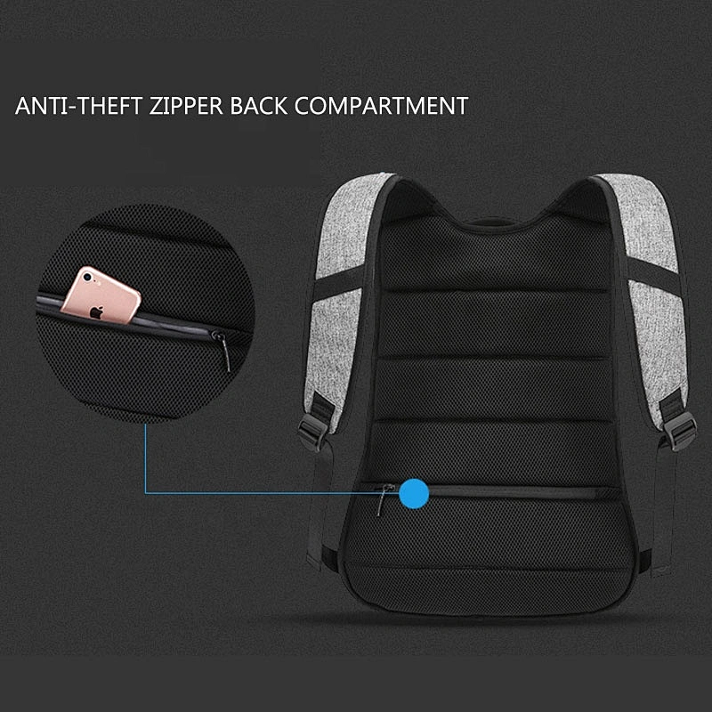 Coded Lock Fashion Casual Backpack 15.6 inch Laptop Bag unisex custom university school backpacks British Style computer bag