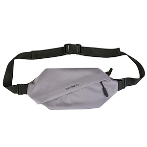 Custom Logo Fashion Unisex Men Women Cross Body Sport Waist Fanny Pack Belt Shoulder Crossbody Chest Zip Lock Bag