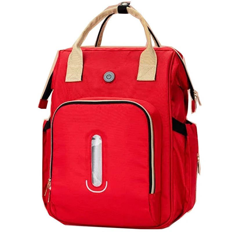 Multi-function ozone sterilizer mommy diaper bags baby diapers bag luiertas for mothers travel weekender disinfection