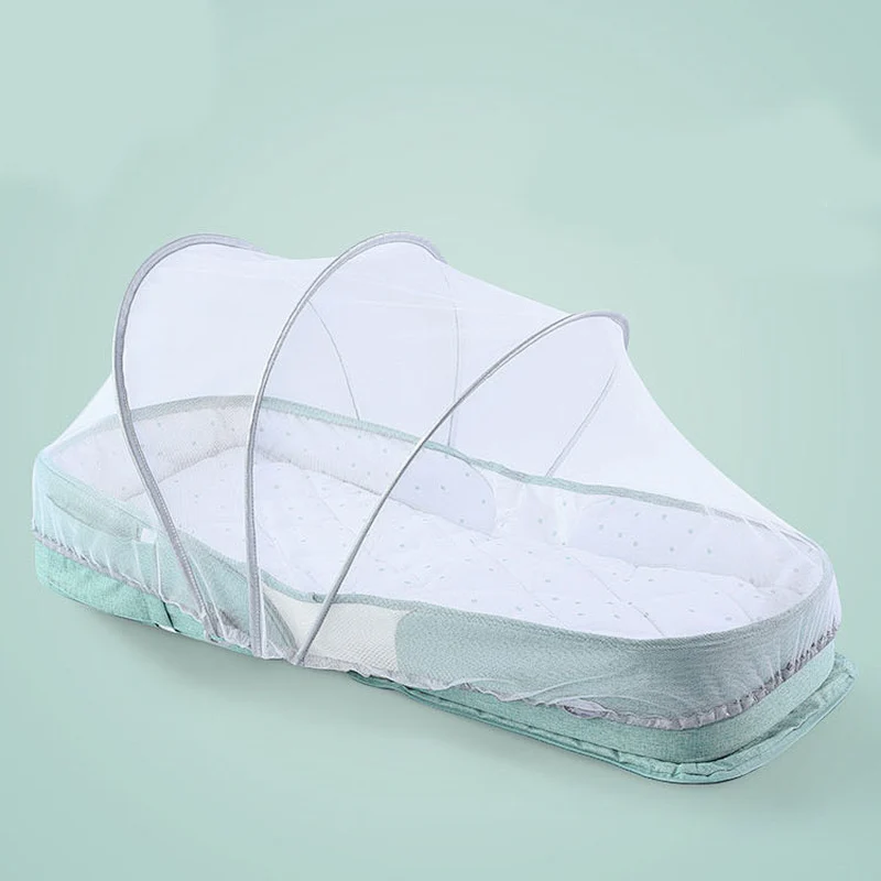 New Design Baby Portable Bed Bag Foldable Newborn Travel Crib Carry-on Nest Bed Diaper Bag changing Bed