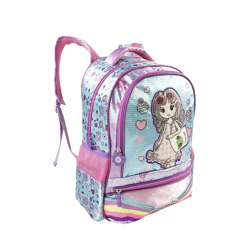 Manufacturer High quality waterproof wholesale cartoon mochilas children kid backpack school bags girl kids student bookbags