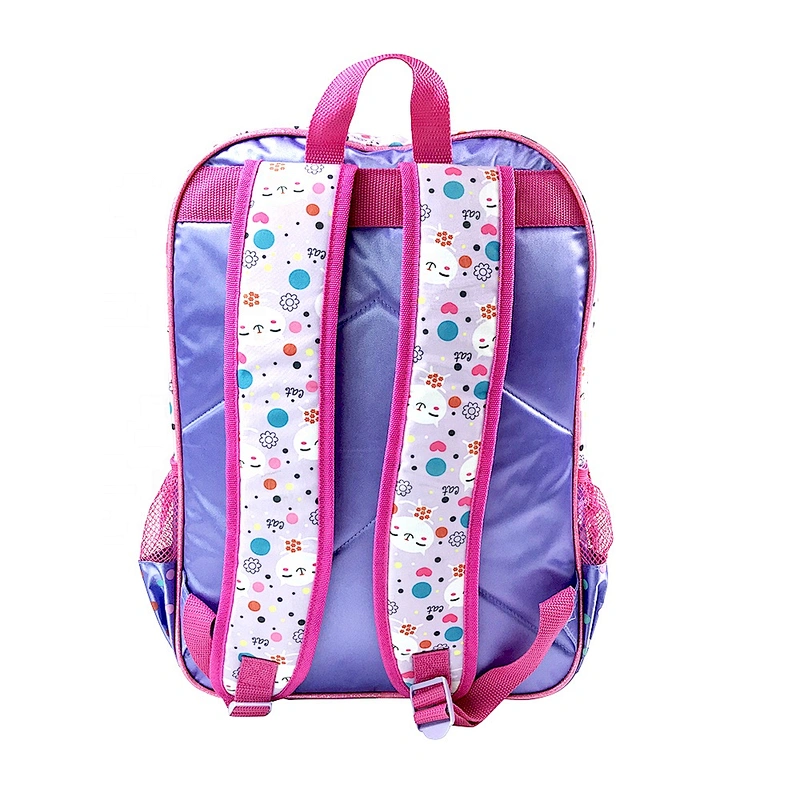 2020 New design Wholesale customized Fashionable primary student small  girls school bag girl shiny sequin bags for kids school