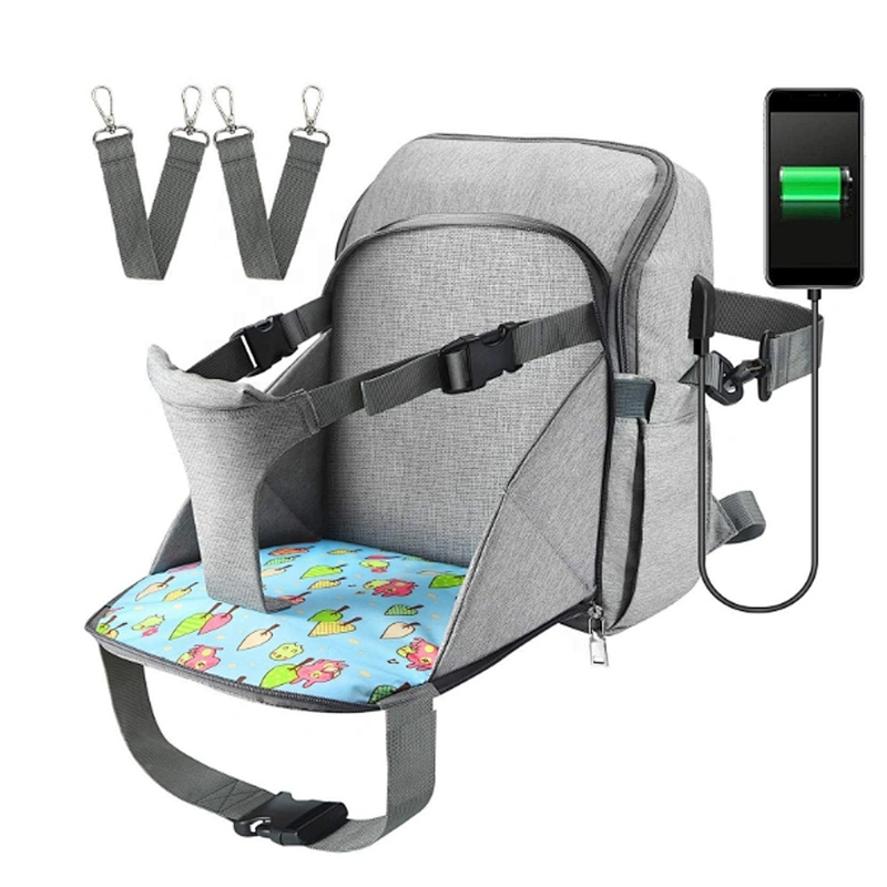 Fashion Mummy Maternity Bag Multi-function Diaper Bag Backpack Nappy Baby Bag with Stroller Straps for Baby Care