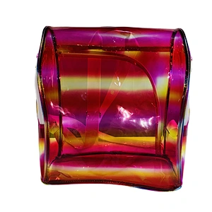 OEM/ODM casual Backpack bags rainbow color Bags waterproof transparent clear jelly backpack Mochilas Escolares For Children