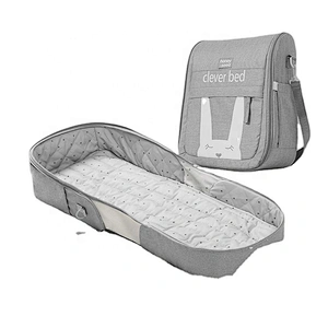 Baby Portable Bed Bag Foldable Newborn Travel Crib Carry-on Nest Bed Diaper Bag Bed for Baby 0-6M sac a langer nurse bag