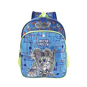 OEM/ODM High quality waterproof mochilas cartoon robot children kids backpacks school bags kids studentS bookbags