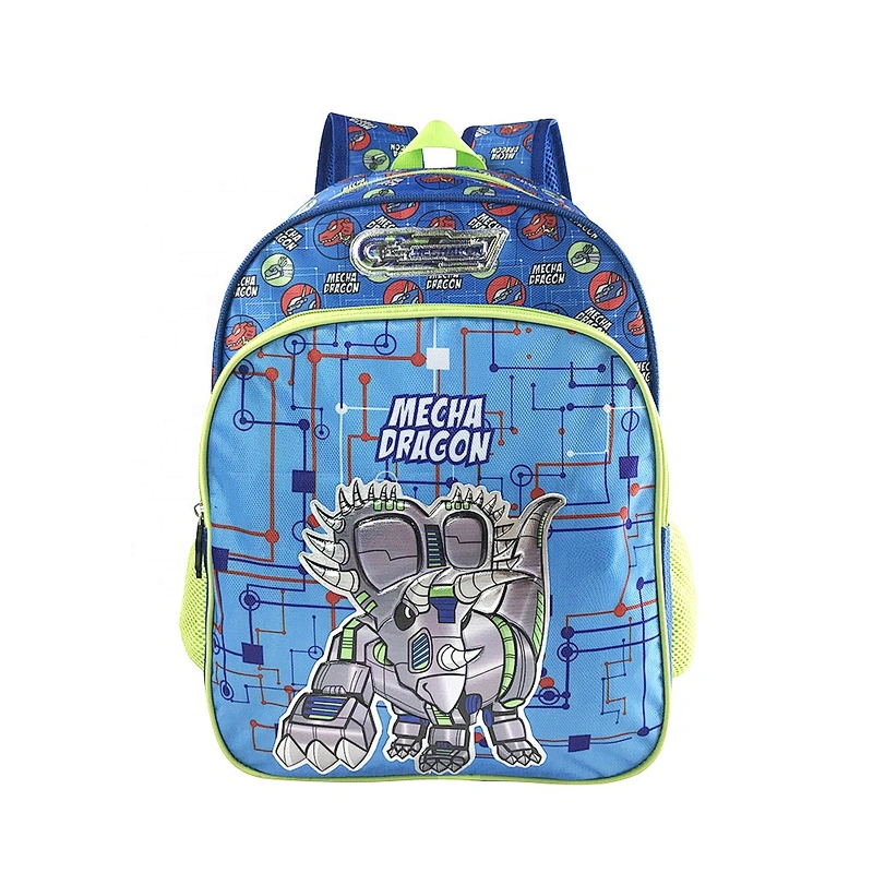 OEM/ODM High quality waterproof mochilas cartoon robot children kids backpacks school bags kids studentS bookbags
