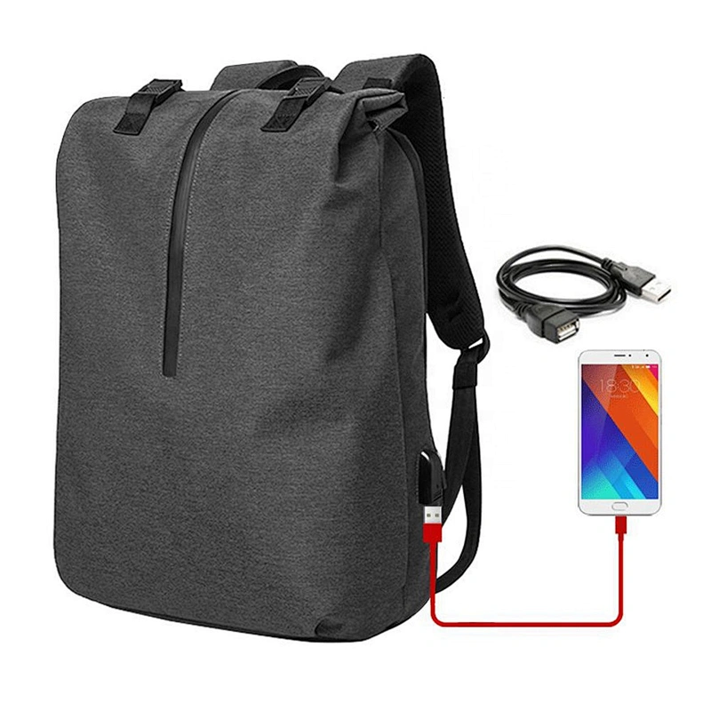 Durable Trolley Back pack Waterproof Business Travel Laptop Backpack 15.6 Softback Backpack Bag With USB Charging Port