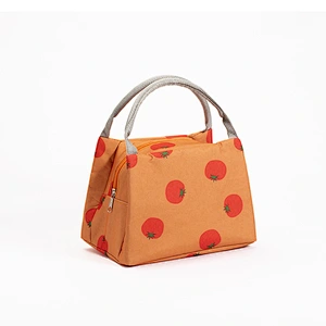 Sublimation printing ice pack for women and large fabric ice wine  insulated lunch cooler bag  Aluminum Foil Seafood Cooler Bag