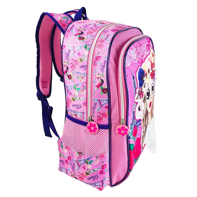 Wholesale Fashion Women Casual Daypack Pink Kid Backpack School book bag Girls Backpack