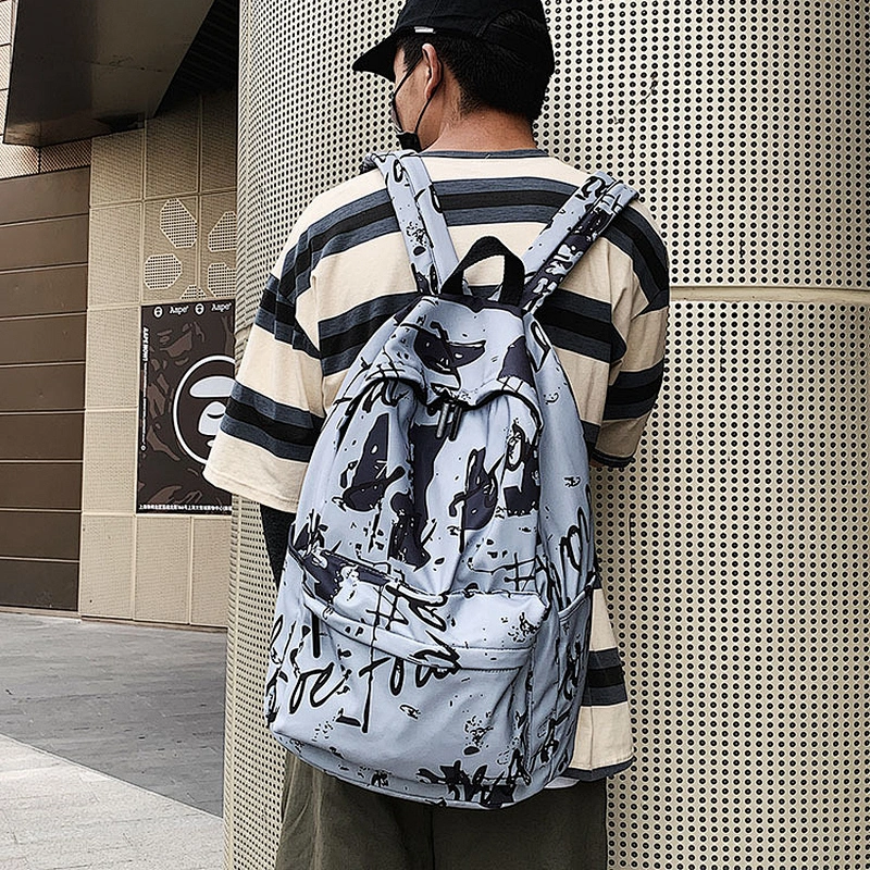 Laptop Waterproof Yellow Travel 20l Custom Man Backpack with high quality 2020 New fashion trend