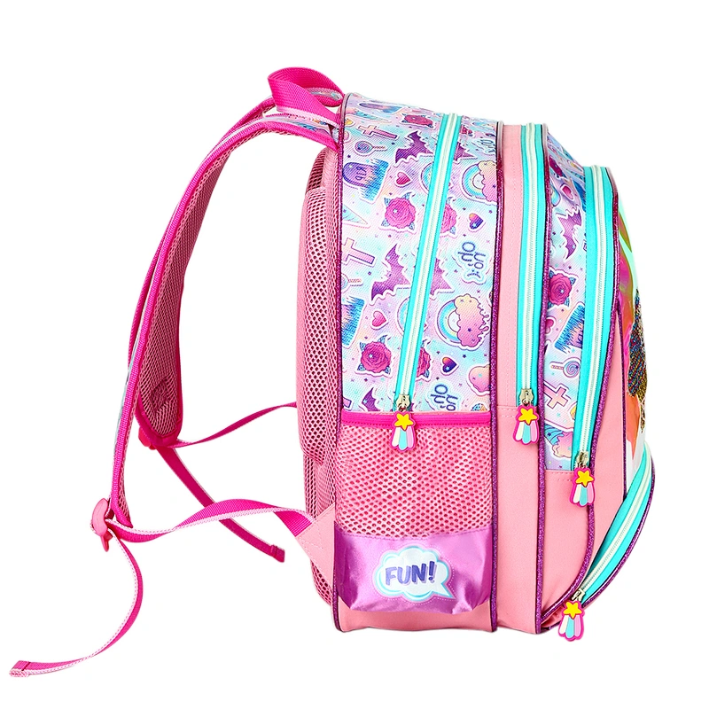 New Design Fashionable Waterproof Mini Casual Women School Bag Pink Girls College Backpack