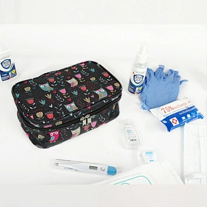 Portable Pattern Masking Storage bag Disposable Masking child Storage bag Container Case Dust-proof Storage Organizer