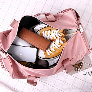 Fashion Large capacity Waterproof Men travel duffel overnight bag women sequin pink duffle bag sports travel bags for travel