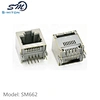 Network RJ45 PCB Jack 8P8C Shield Female Socket