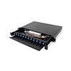 Rack Mount Sliding Fiber Optic Patch Panel 12 Ports Terminal Box