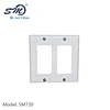 White color Wall plate wall jack