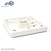 86*86mm 1 Port RJ45 Network Wall Faceplate