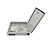 Outdoor FTTH distribution 24 Core Fiber Optic Termination Box