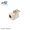 White RJ45 Keystone CAT5 ModuleJack Free Tool