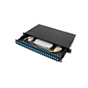 24 Port 1U Fiber Optic Rack Mount Splice Tray Fiber Patch Panel