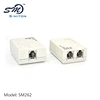 Modem Phone Telephone 1 to 2 6P2C RJ11 ADSL Splitter for Landline Telephone