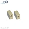 Ivory Color 4 Pin 4 Core Adapter RJ9 Inline Coupler