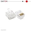 Short Model RJ45 Connector Network 8 Core Telephone Plug