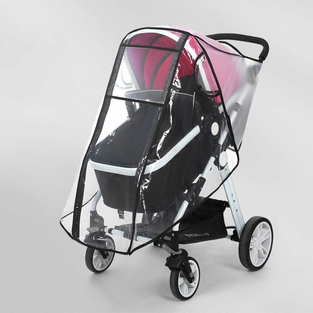Waterproof Windproof Protection Protect From Dust Snow Universal Stroller Rain Cover For Baby Stroller