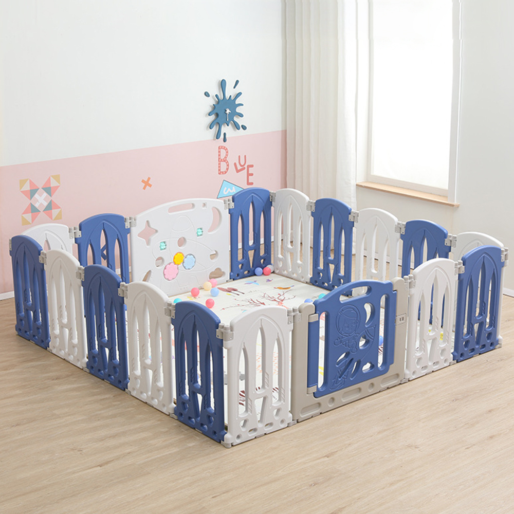 Carinokids New Style European Standard Multi-functional Indoor Baby Playpen For Kids Activity Centr With Slide Swing Set