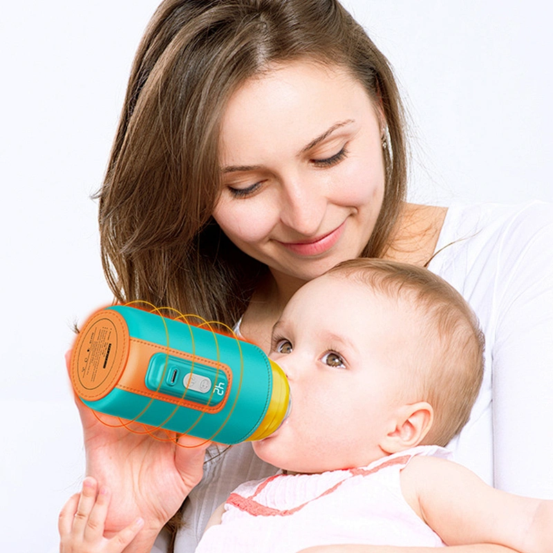 Smart Adjustable Digital Display Constant Temperature Portable USB Electric Baby Bottle Warmer For Indoor Outdoor