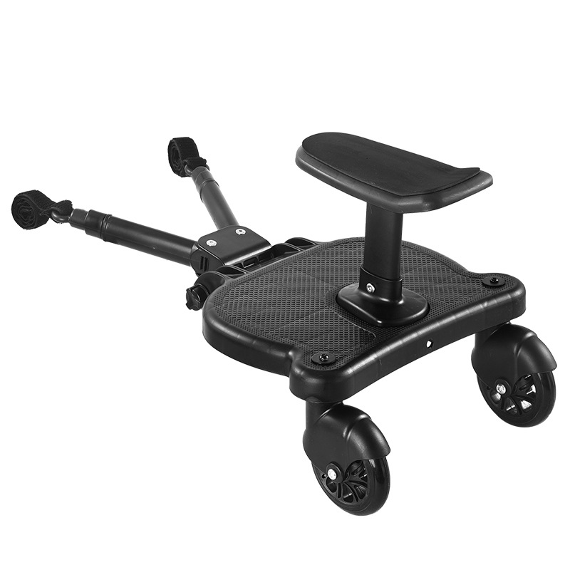 2 in 1 Children Kids Sitting universal stroller Buggy board with Detachable Seat Standing Board for Most Strollers