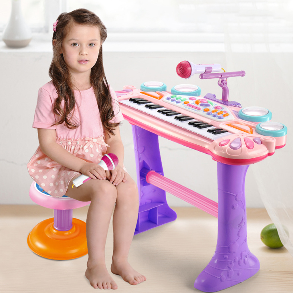 Early Childhood Educational Musical Instrument Small Piano Electronic Organ Toys For Children Kids Baby Toddlers
