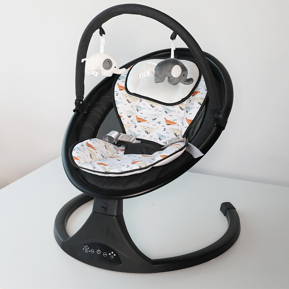 Carinokids  Electric Remote Control Bluetooth Music Speaker Automatic Swings Baby Bouncer For Infants With Musizc Toys