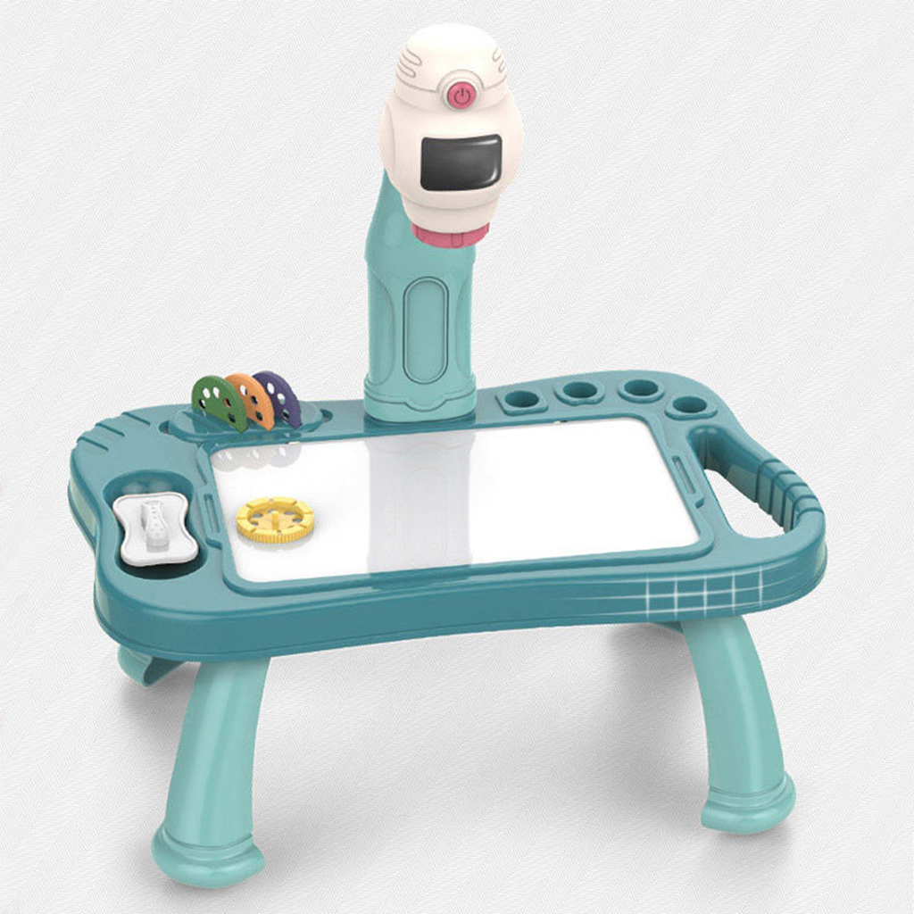 Juguetes De Dibujo Kids Projector Table LED Art Painting Drawing Board For Learning Educational Toys