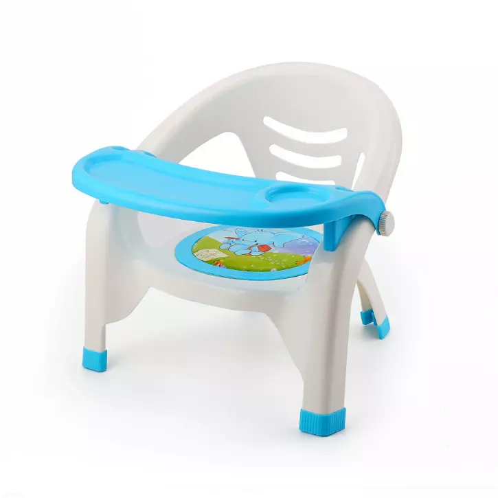 Portable Durable Daycare Babies Toddlers Soft Sitting Cushion Whistle Plastic Kids Chair Carton Modern School Table and Chair