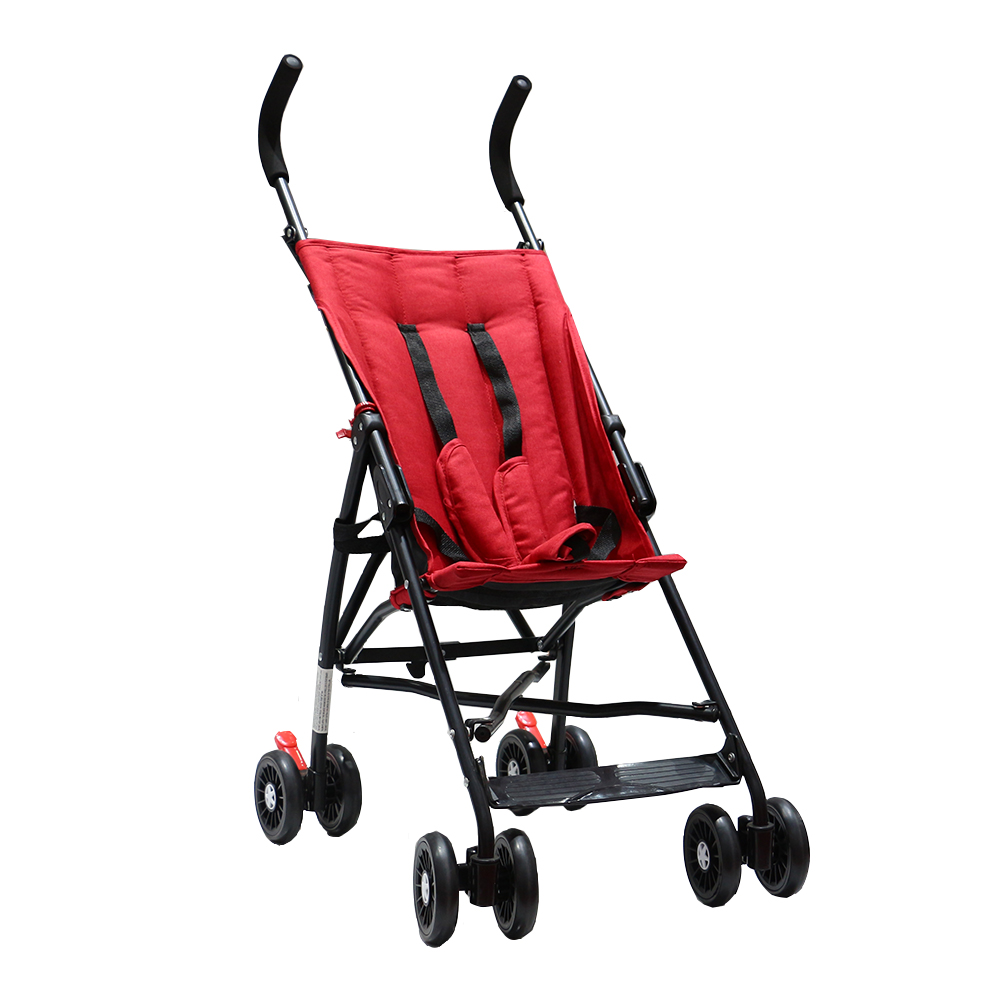 Wholesale Cheap Foldable Convenient One-hand Fold Recline Lightweight Toddler Baby Pram Stroller for Travel