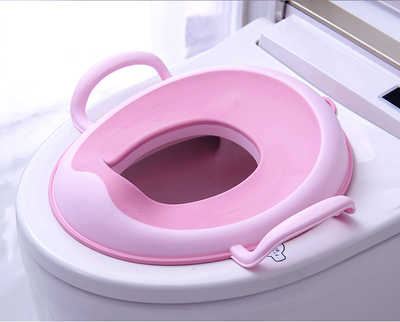 Plastic Infant Kids Potty Trainer Portable Toddlers Baby Potty Training Toilet Seat Opp Bag Cartoon Baby Bathtub Set Plastic