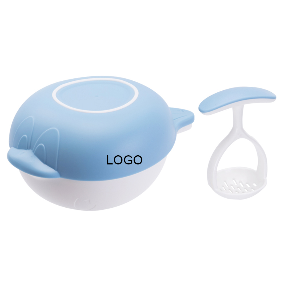 Promotional Gift safety BPA free 6 in 1 Fruit Ricer grinder juicing strainer plastic baby food maker processor with pestle