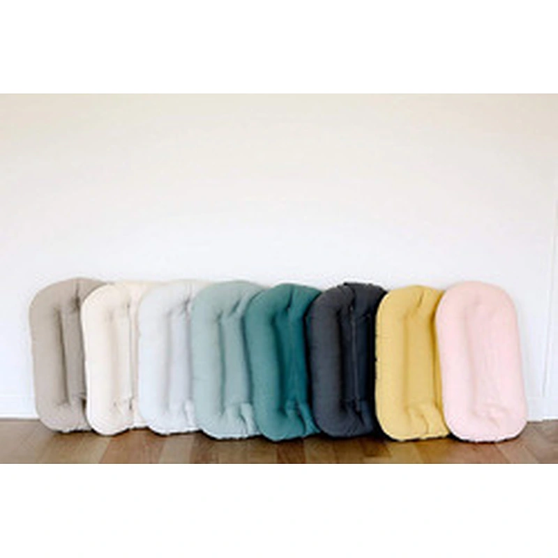 100% Organic Cotton Baby Nest Bed Infant Baby Lounger Bassinet Snuggle