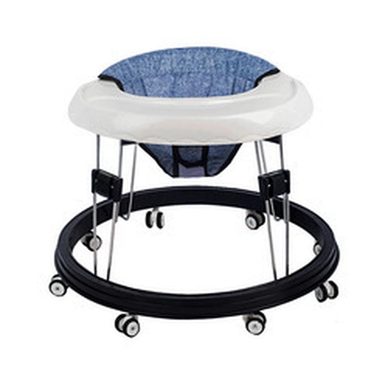 2022 Foldable Height Adjustable toddler walker,Anti-Rollover baby walker with wheels and seat