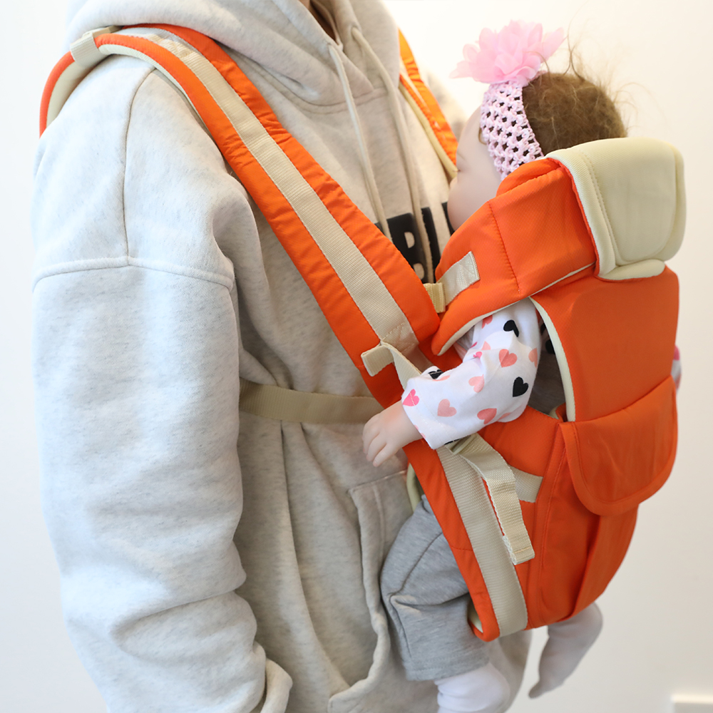 Adjustable Portable Ergonomic Face-in And Face-out Front And Back Carry Cotton Wrap Newborn Holder Baby Carrier