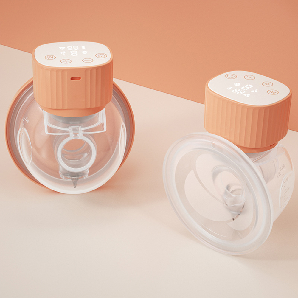 Wireless Hands Free Electric Wearable Breast Pump Portable Smart Rechargeable Hospital Grade Silicone with Low Noise for Women