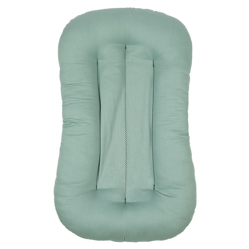 100% Organic Cotton Baby Nest Bed Infant Baby Lounger Bassinet Snuggle