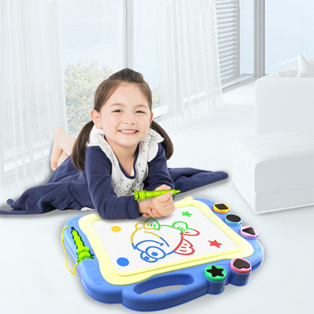 Portable Educational Interactive Erasable Writing Painting Doodle Sketch Pad Kids Magnetic Drawing Board Toy For Toddlers