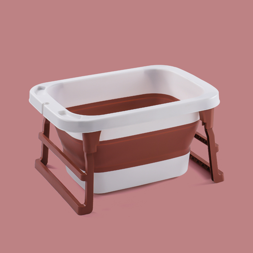 2023 Support Sample Free Portable Deep Folding Baby Bathtub For Kids Bath
