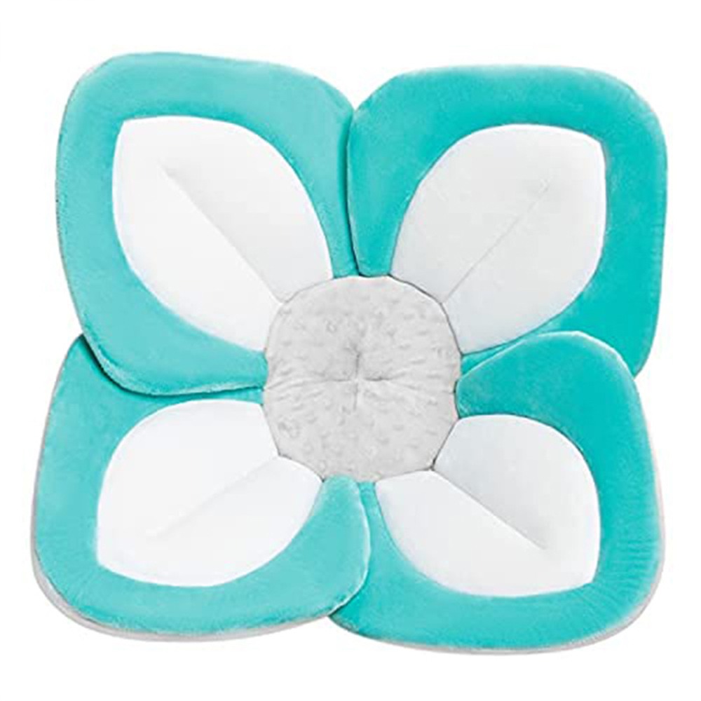 Plush Ultrasoft Original Washer Safe Flower Lotus Infant Sink Bathtub Baby Bath Seat For Newborns Sit-up Bathing