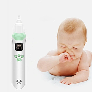 Wholesale Bpa Free Silicone Rechargeable Adjustable Nose Vacuum Cleaner Baby Electric Nasal Aspirator With Music Function