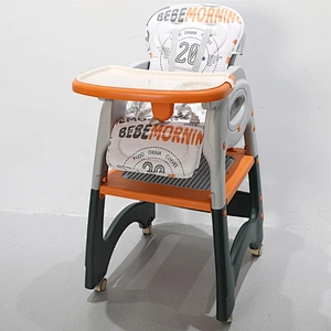 3 in 1 Eat & Grow Convertible Separate Baby High Chairs With Table Set For Kids Dining Toddler Feeding